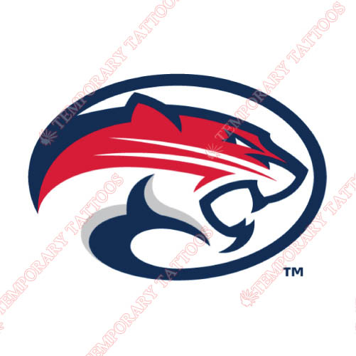 Houston Cougars Customize Temporary Tattoos Stickers NO.4574